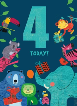 4 Today! Colourful Jungle Party