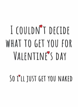 I'll Just Get You Naked