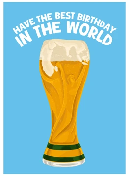 World Cup Beer Trophy