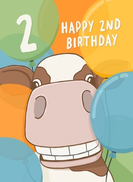 Happy Cow 2nd Birthday