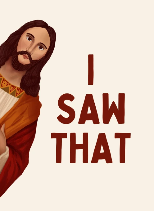 I Saw That - Peeking Jesus