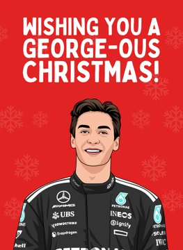 Wishing You a George-ous Christmas - George Russell