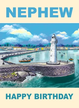 Nephew Birthday Harbour Scene