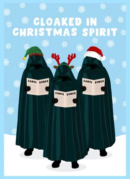 Cloaked in Christmas Spirit