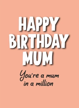 Mum in a million