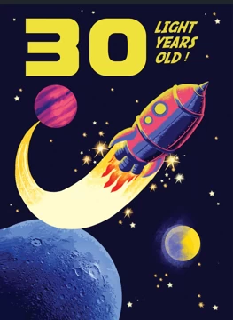 30th Birthday Space Sci Fi
