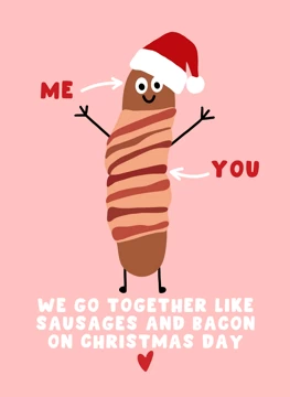 Sausages and Bacon on Christmas Day