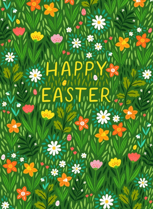 Floral - Happy Easter