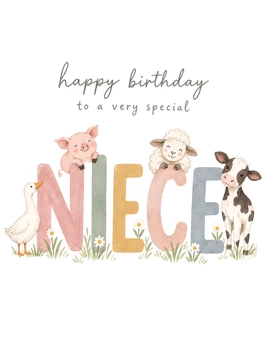 Happy Birthday to a Very Special Niece