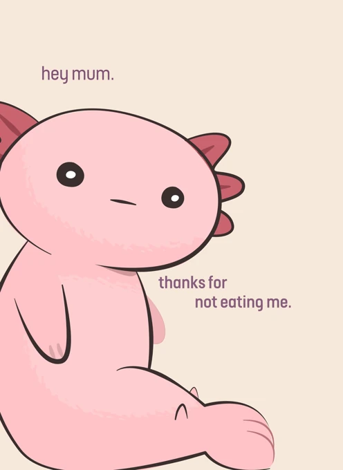 Thanks for not eating me