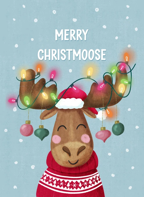 Merry Christmoose