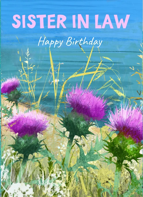 Sister in Law Happy Birthday