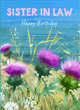 Sister in Law Happy Birthday