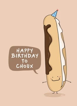 Happy Birthday to Choux