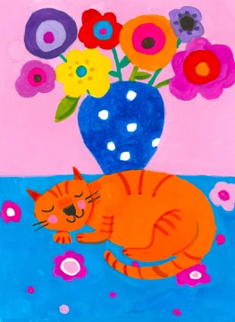 Sweet Dreams Cat Bouquet