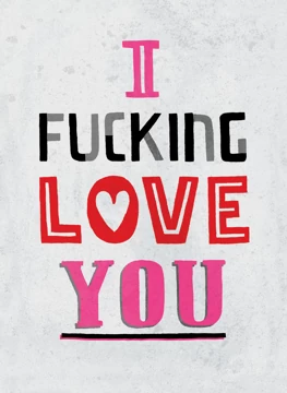 I Fucking Love You - Grey