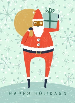 Santa with Presents