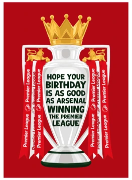 Arsenal Premier League Trophy