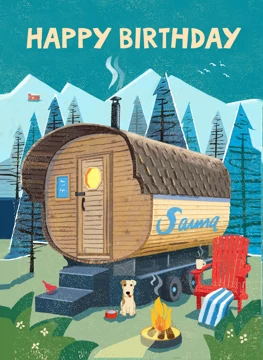 Happy Birthday Sauna Retreat