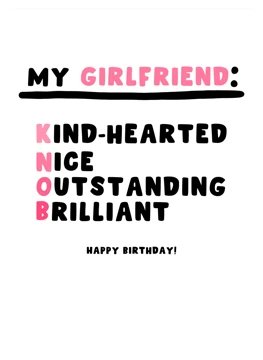 My Girlfriend - KNOB