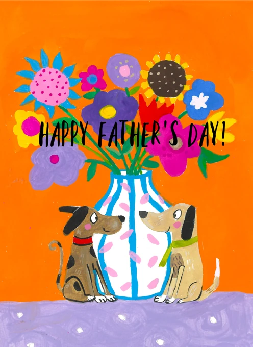 Happy Father's Day Dog Bouquet