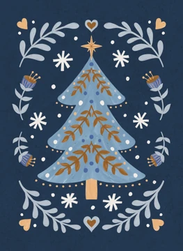 Festive Nordic Tree