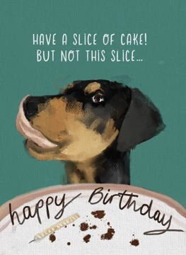 Have a Slice of Cake (But Not This Slice)