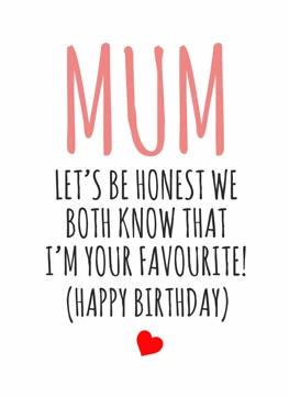 Mum - I'm Your Favourite