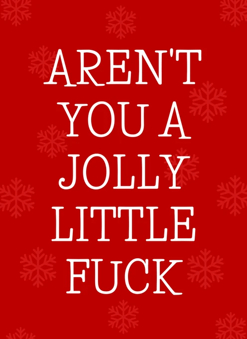 Aren't You a Jolly Little