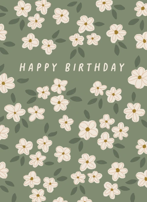 Happy Birthday Daisies