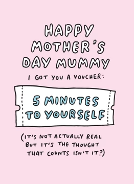 Happy Mother's Day Mummy