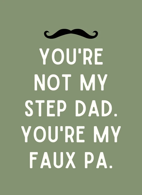 You're My Faux Pa