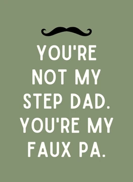You're My Faux Pa