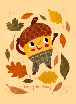 Happy Acorn Birthday