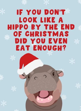 If You Don't Look Like a Hippo