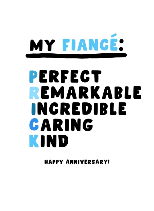 My Fiancé Anniversary - PRICK