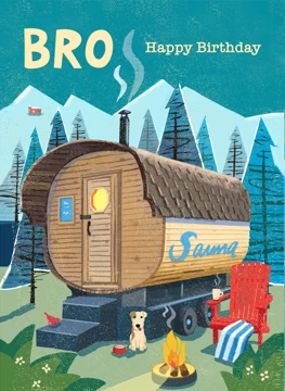 BRO - Happy Birthday Sauna