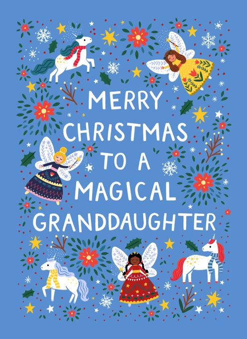 Merry Christmas to a Magical Granddaughter
