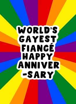 World's Gayest Fiancé