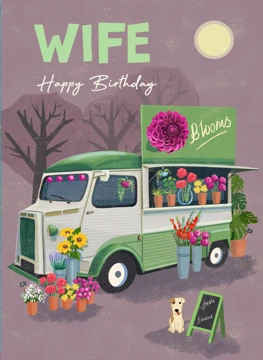 Wife Happy Birthday Blooms
