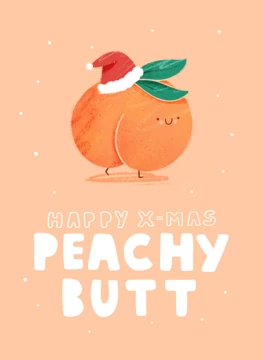 Happy X-Mas Peachy Butt