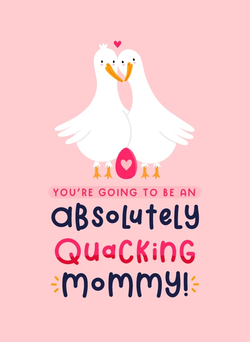 Absolutely Quacking Mommy to be