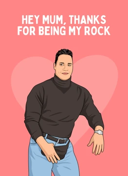 Thanks for Being My Rock - The Rock Meme