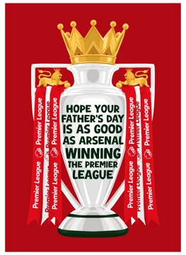 Arsenal Premier League Trophy
