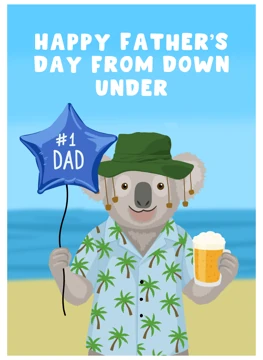 Happy Father's Day from Down Under