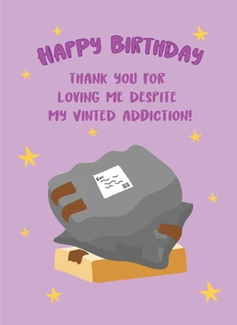 Happy Birthday - Vinted Addiction