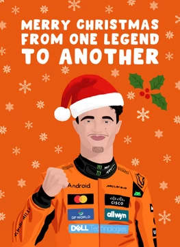 From One Legend To Another - Lando Norris
