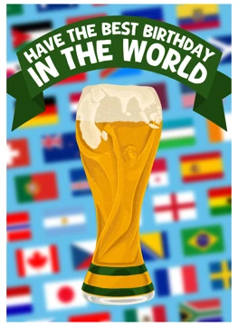World Cup Beer Trophy