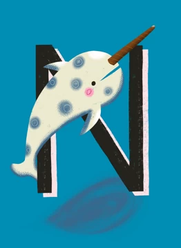N is for Narwhal