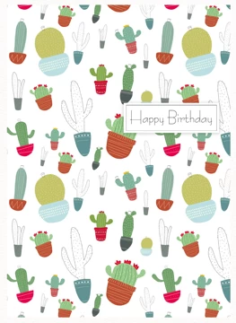 Birthday Cactus